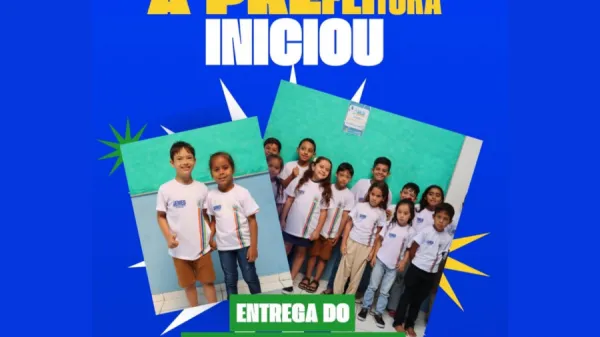 Prefeitura de Assunção do Piauí inicia entrega de fardamento escolar na rede municipal