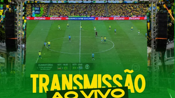 Copa na Praça transmite Brasil x Haiti em Assunção do Piauí