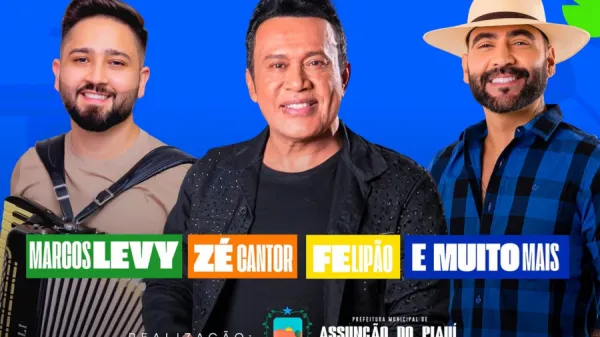 Festa do Feijão 2026 anuncia grandes atrações e promete movimentar Assunção do Piauí