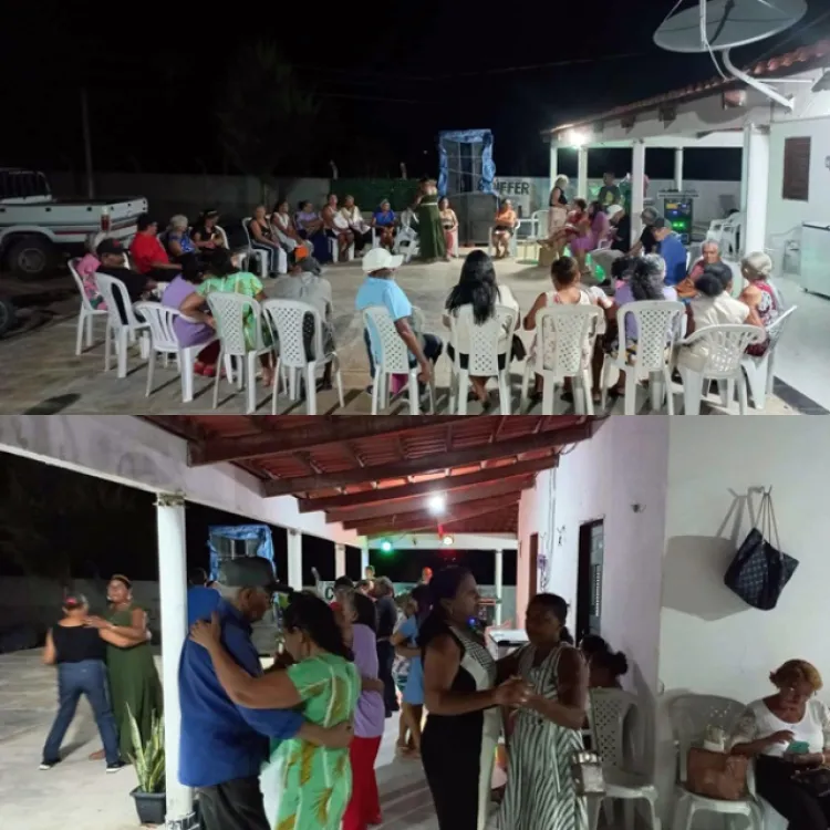 Assistência Social de Assunção do Piauí realiza confraternização de fim de ano para idosos do SCFV.